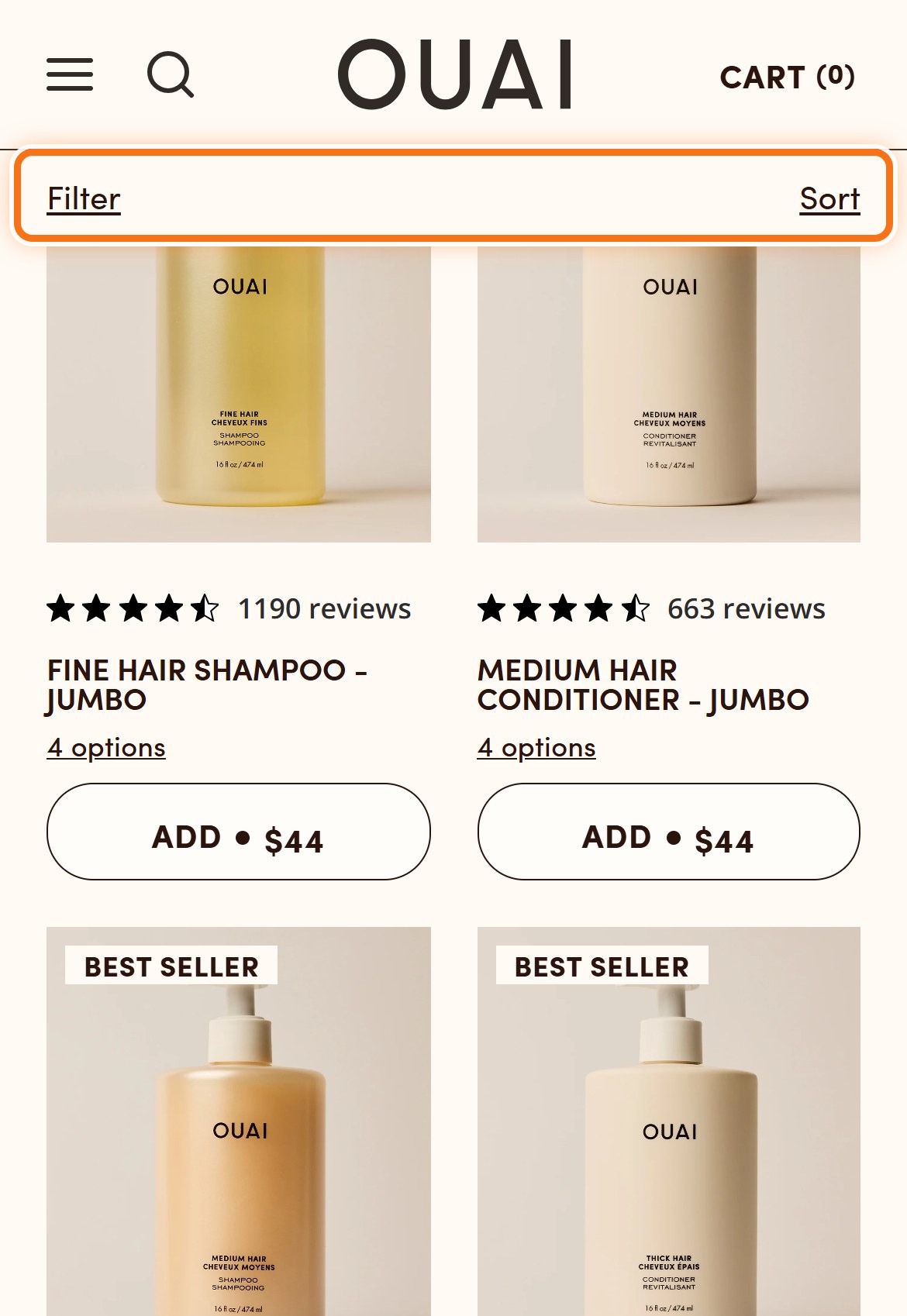 OUAI — Mobile
