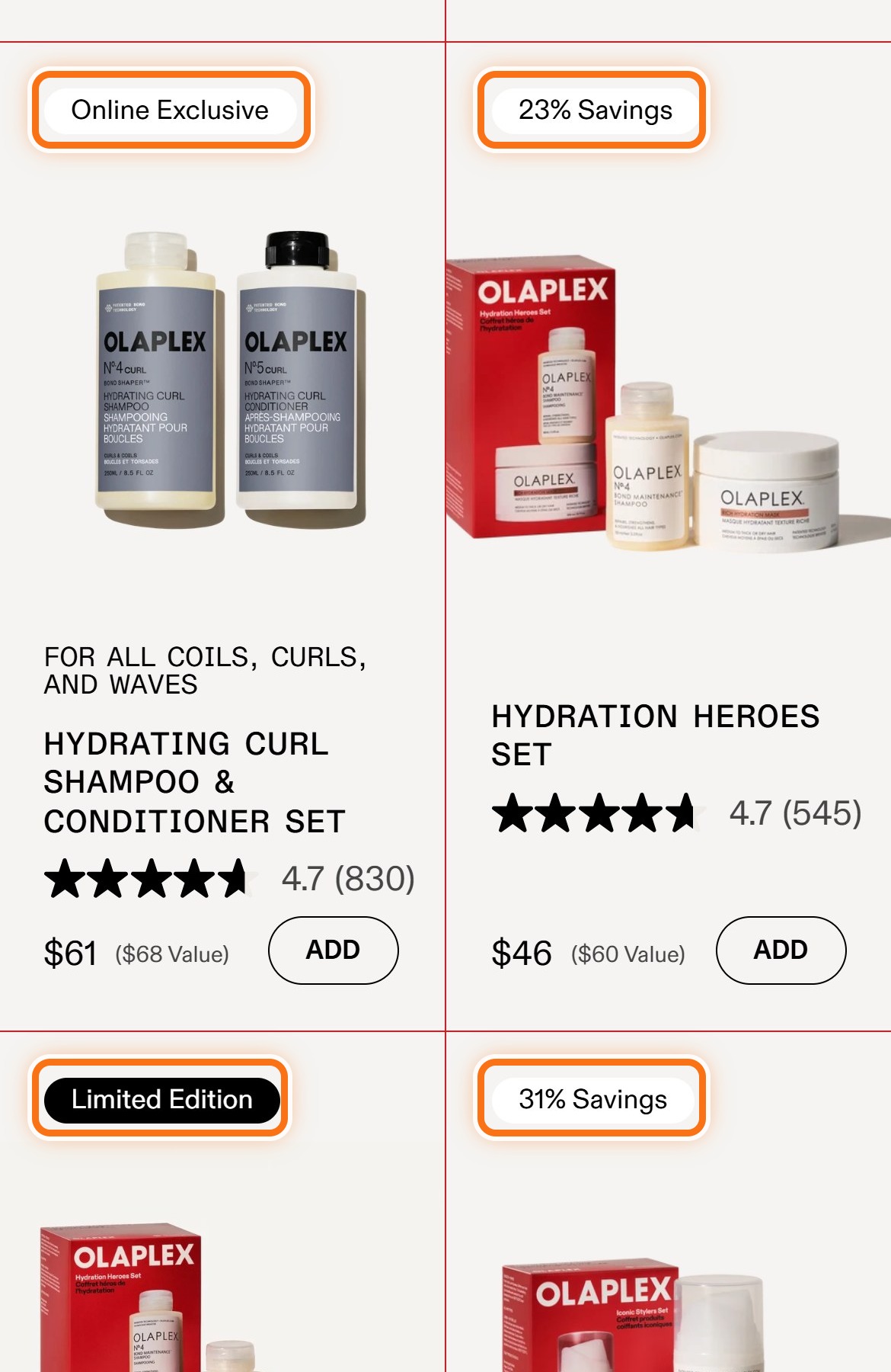 Olaplex — Mobile